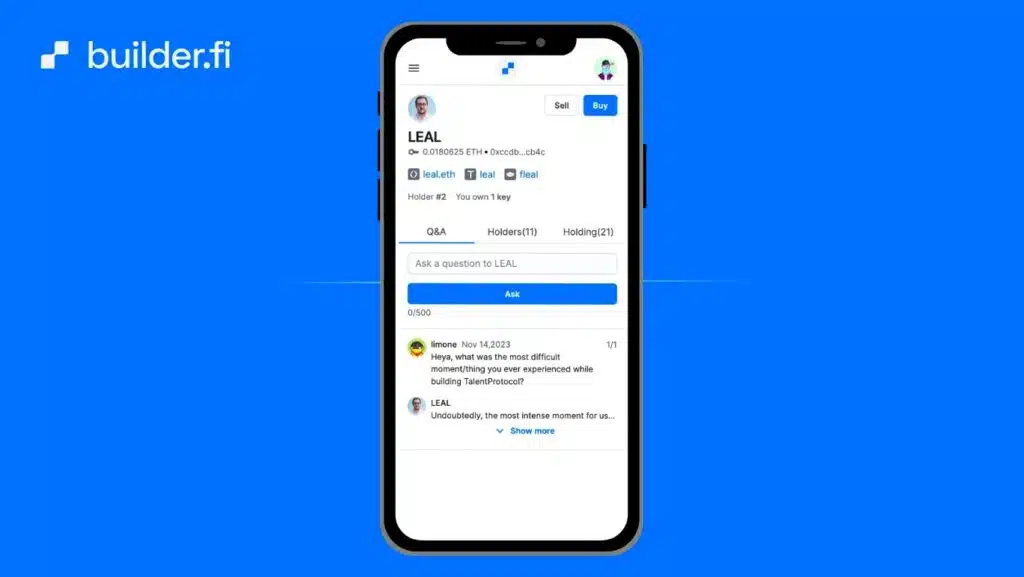 builder.fi, la propuesta para recompensar el conocimiento compartido